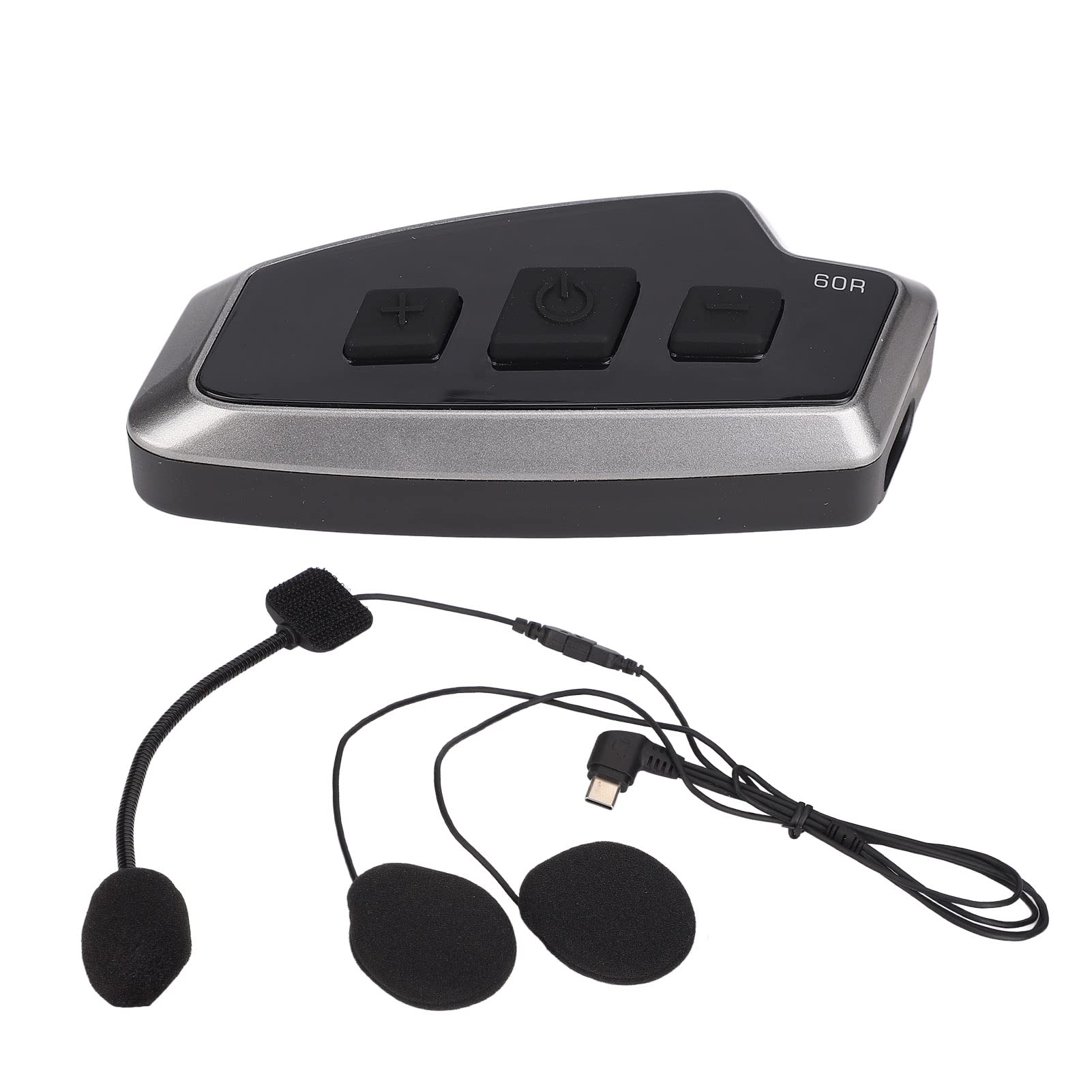 Zunate Motorcycle Bluetooth Headset with Music Sharing & FM Radio - Universal Helmet Intercom System for Motorbike, ATV, Dirt Bike - Perfect for Group Rides, Commuting & Adventure Tours