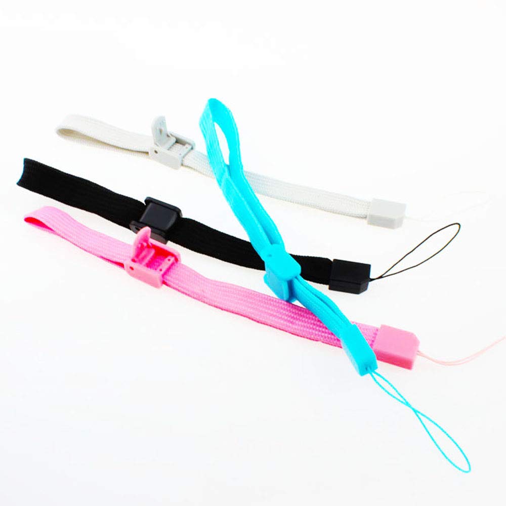 Anti-Slip Wrist Strap Lanyard for Wii U, PS4, PS3, PS VR, PS Move, PSP, New 3DS XL - Secure Gaming Controller Accessory (4 Colors) - Perfect for VR Gaming & Motion Control