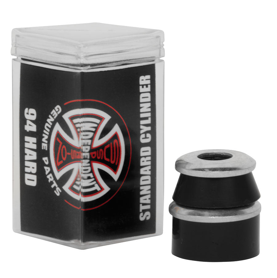 Premium 94a Hard Black Standard Cylinder Cushions - Ideal for Skateboards, Longboards, and Scooters - Durable & High-Performance Shock Absorption