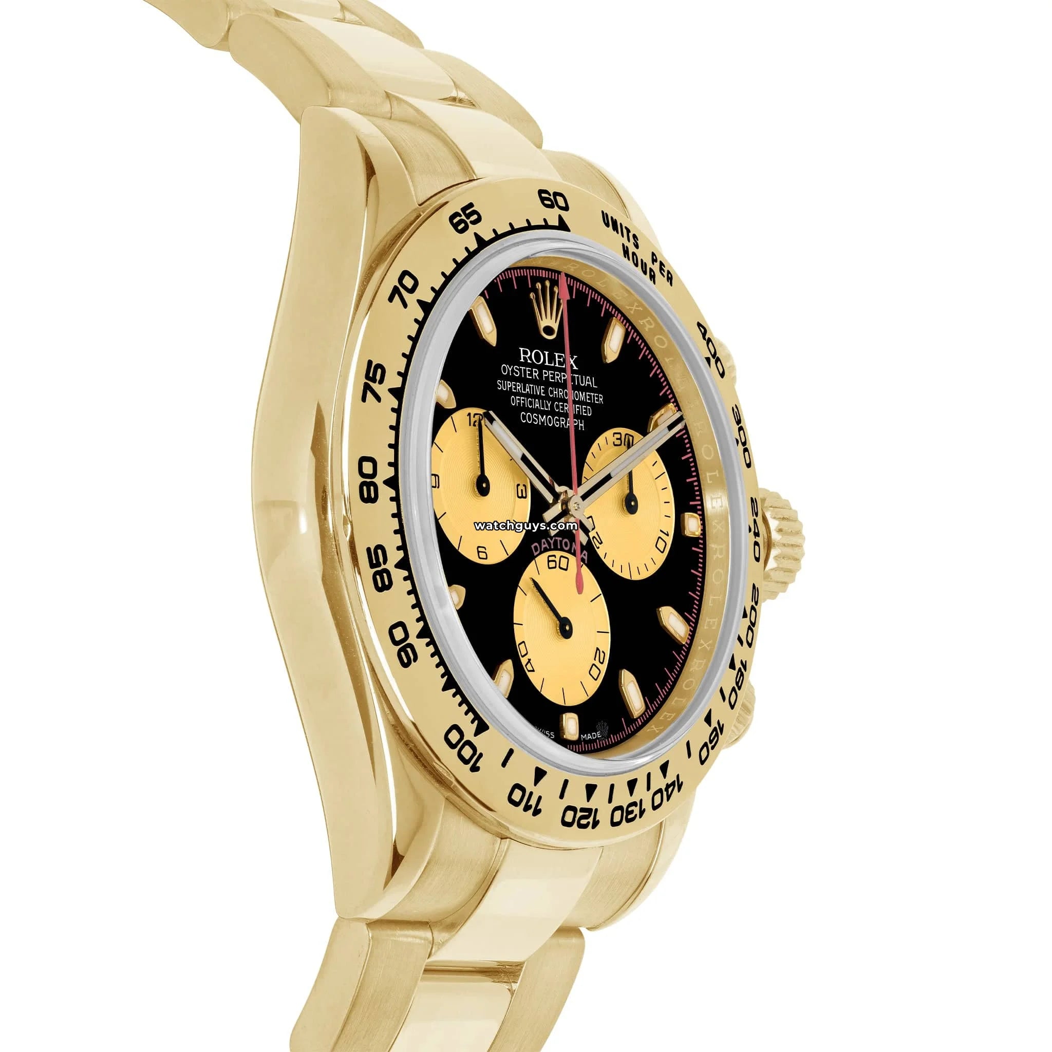 Rolex Daytona 116508 Paul Newman Gold Men's Watch - Luxury Automatic Chronograph for Collectors & Special Occasions