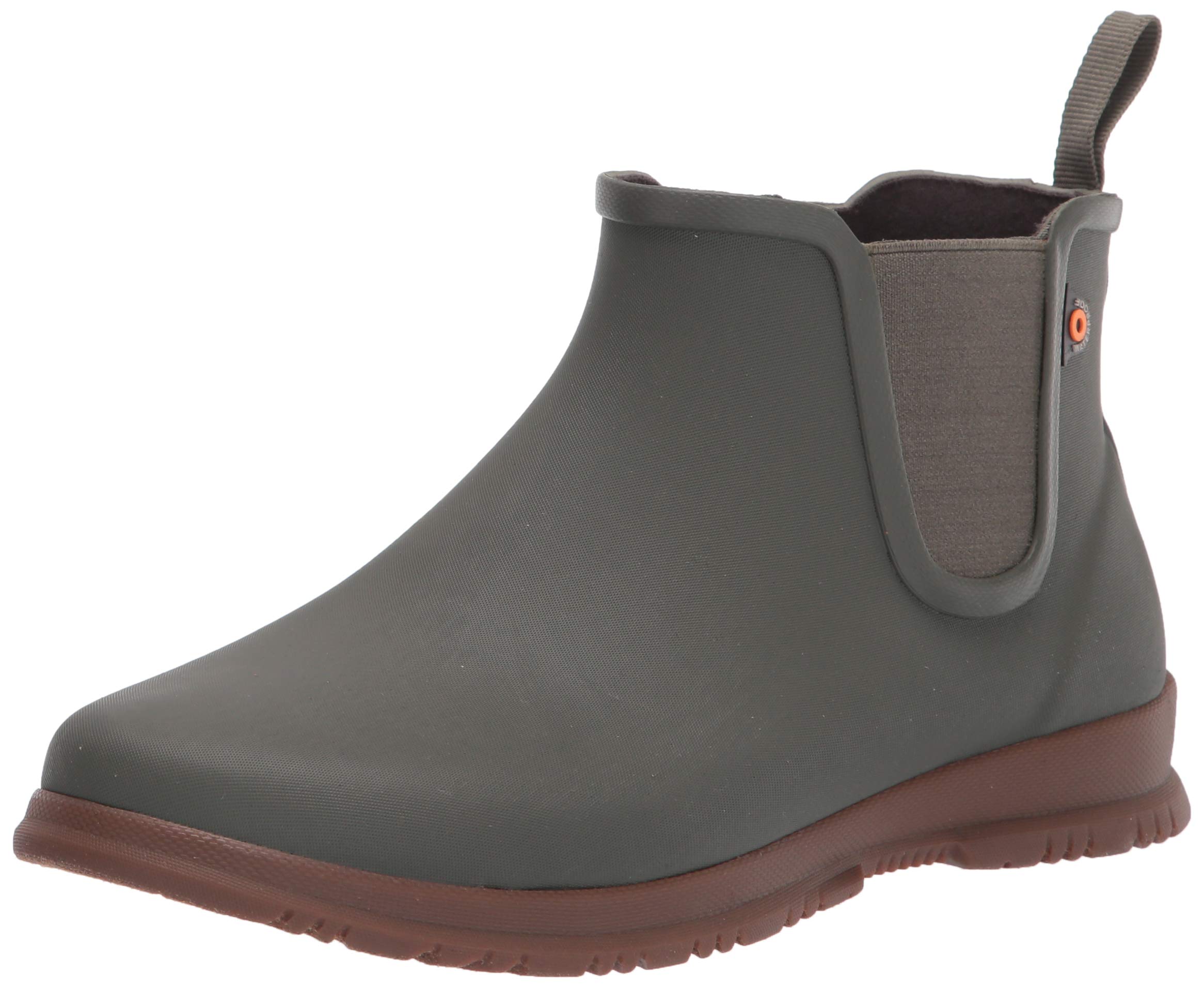 BOGS Women's Sweetpea Ankle Waterproof Rain Boots - Comfortable & Stylish Rubber Booties for Wet Weather, Gardening, and Outdoor Activities