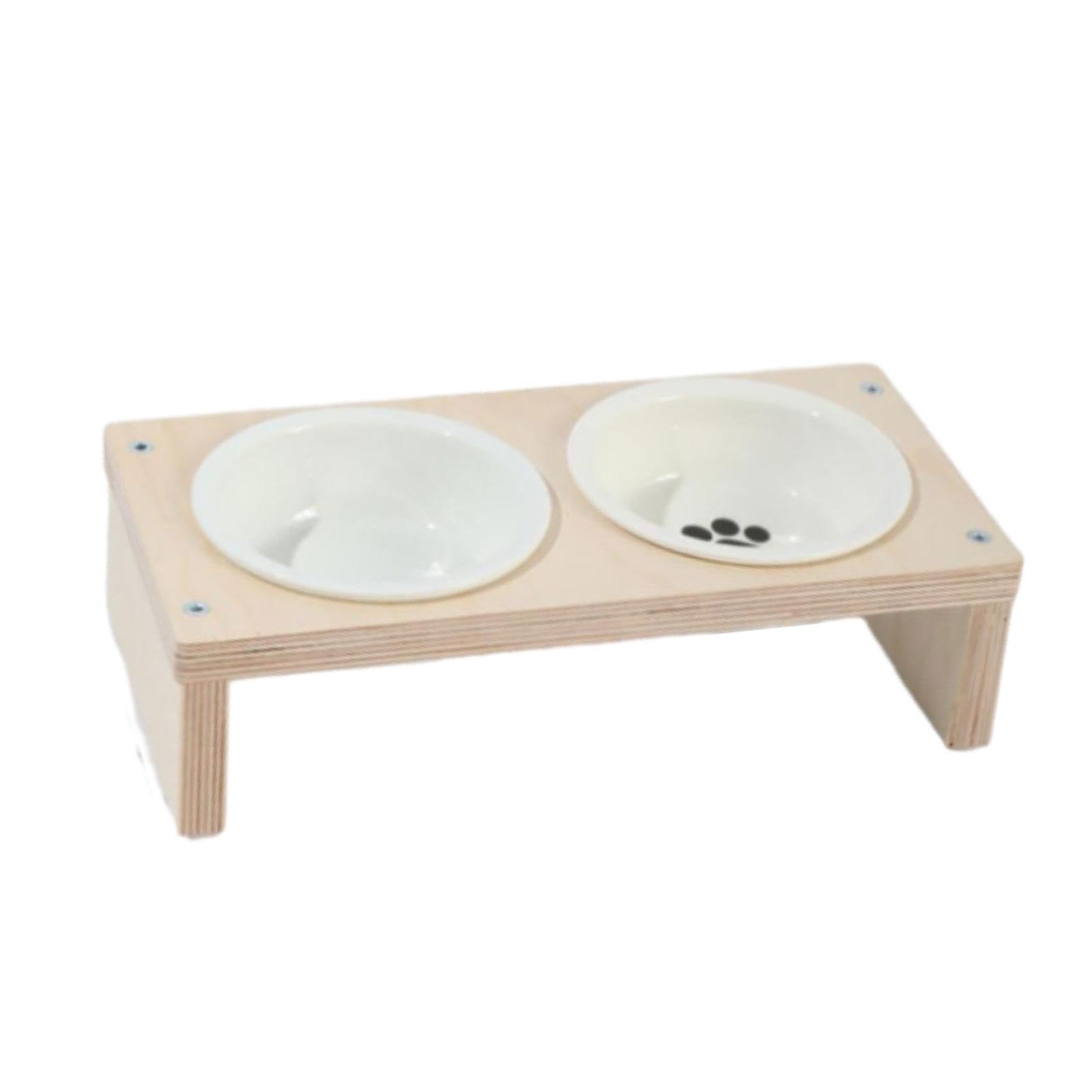 **Enakshi Elevated Cat and Dog Bowls with Neck Protection - Stainless Steel Raised Pet Food & Water Dishes for Healthy Eating - Perfect for Small, Medium, and Large Pets - Ideal for Home, Kitchen, or Travel Use**