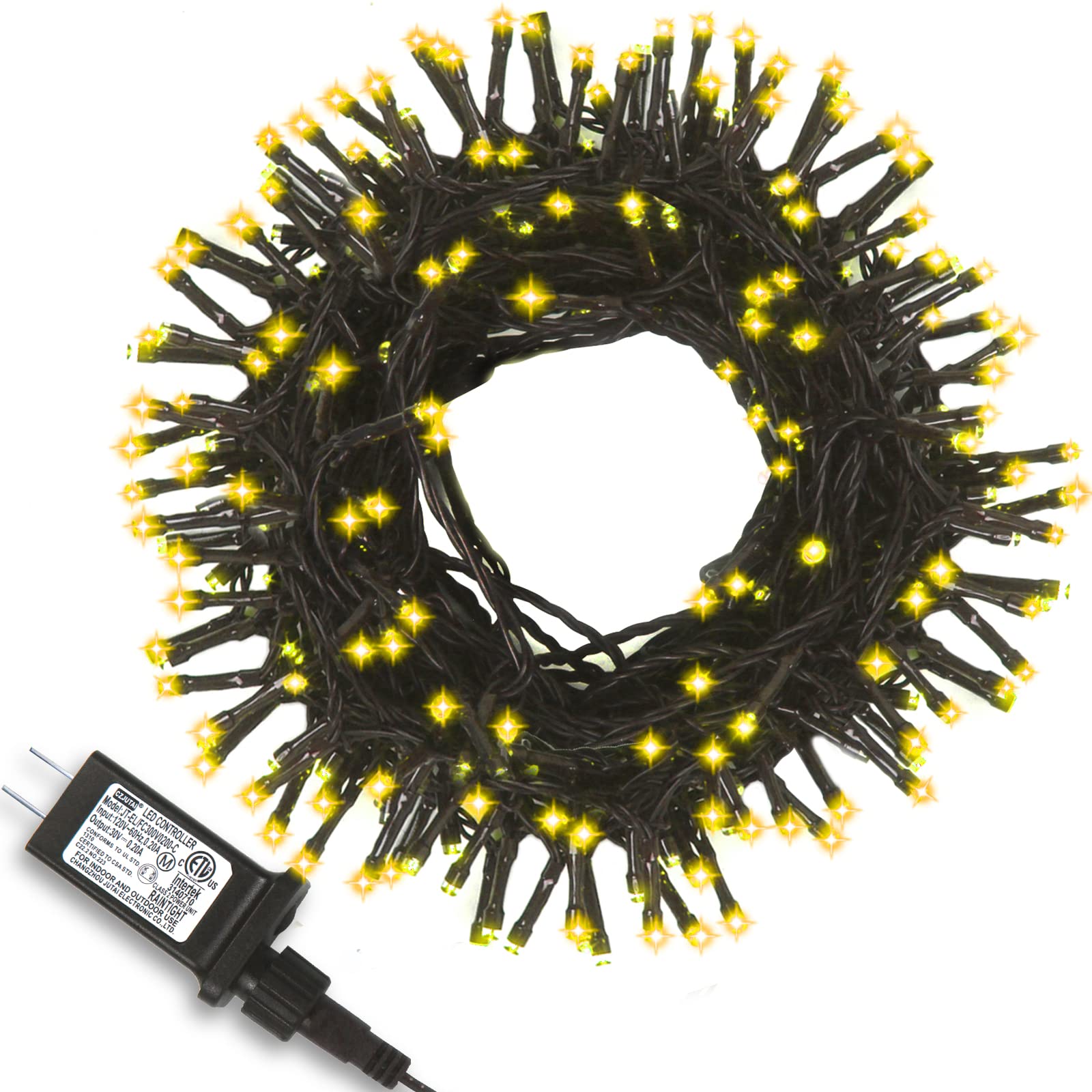 OBABA 95FT 240 LED Christmas String Lights - Waterproof Fairy Lights for Indoor/Outdoor Use with 8 Lighting Modes | Perfect for Holiday Decor, Xmas Tree, Garden, Bedroom, Wedding & Party Decoration