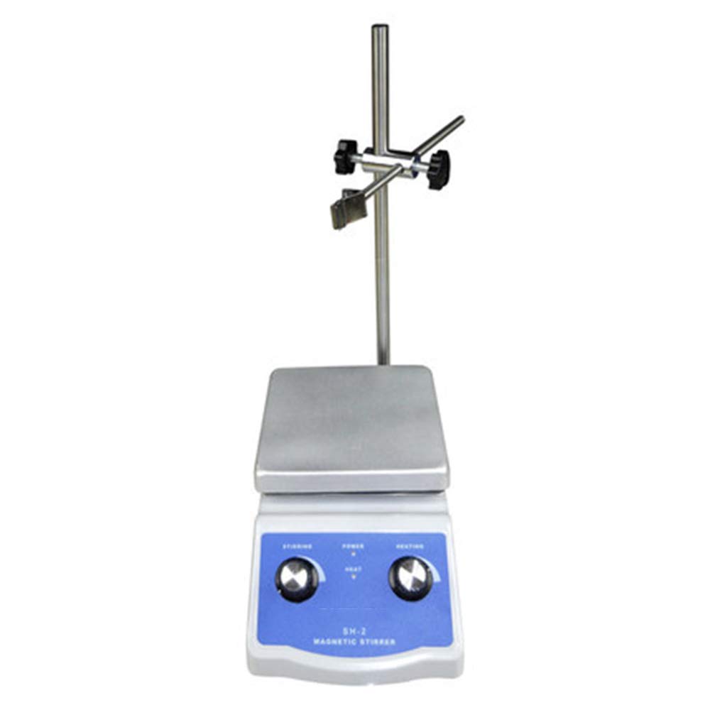 LANTAO Hot Plate Magnetic Stirrer 110V 60Hz with Stepless Speed Control - Lab Equipment for Chemistry Experiments, Scientific Research & Healthcare Applications