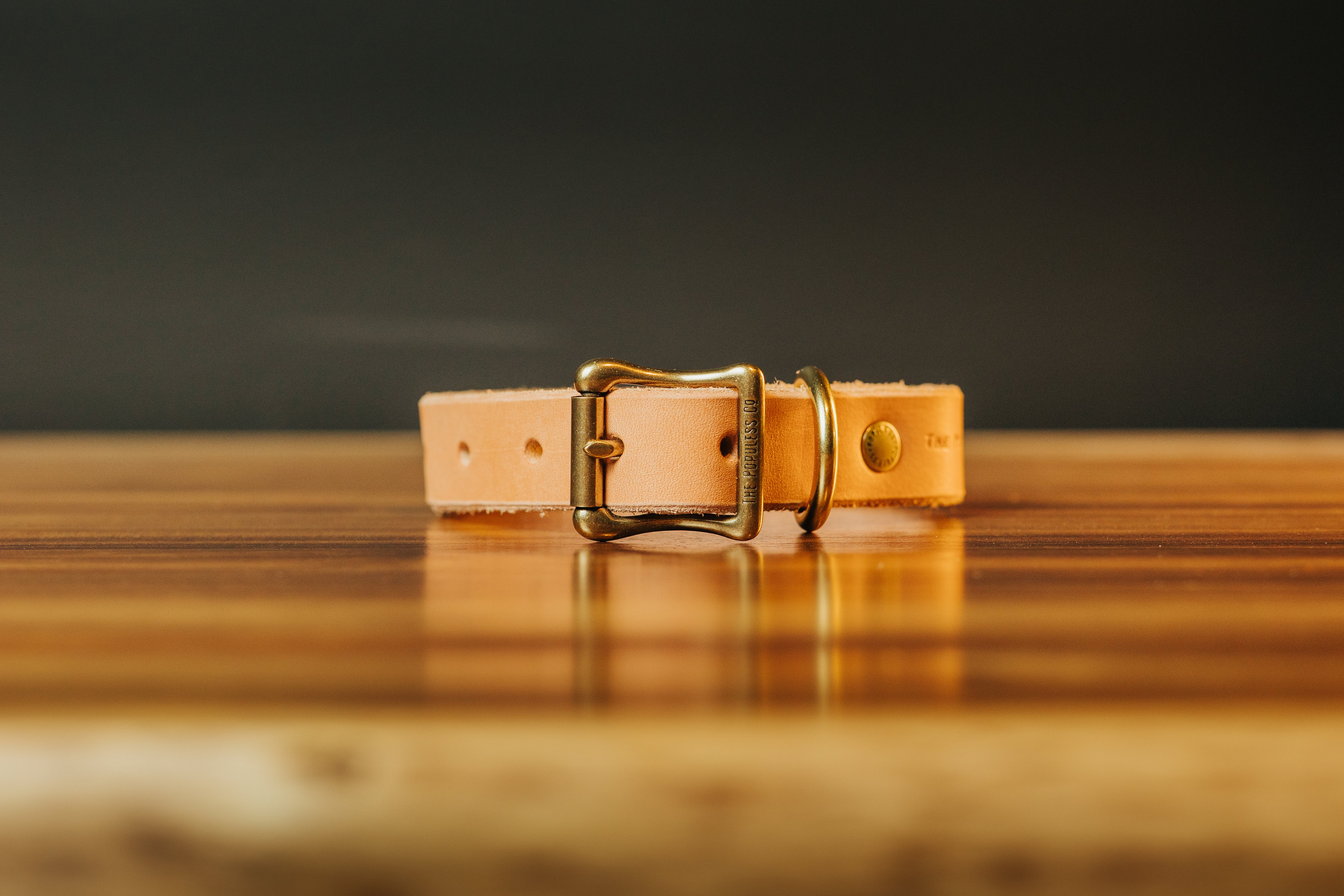 Premium Natural Leather Dog Collar for Small & Medium Dogs - Adjustable & Durable Pet Collar for Walking, Training & Outdoor Adventures