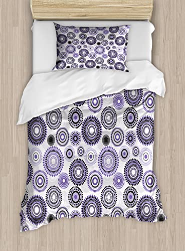 Violet Black White