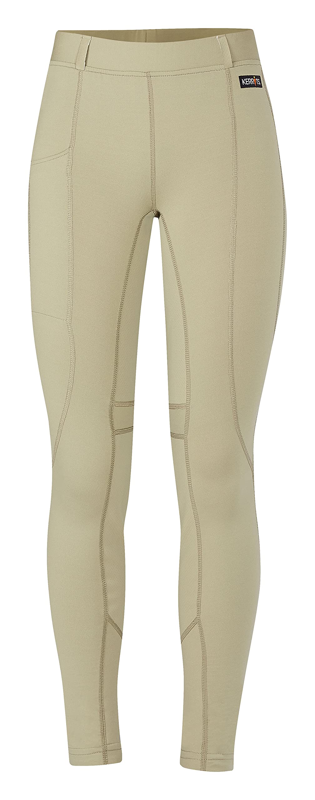 Kerrits Kids Flex II Full Seat Horse Riding Tights - Lightweight Equestrian Leggings with Secure-Grip & Pockets for Young Riders | Perfect for English Riding Lessons & Horse Shows