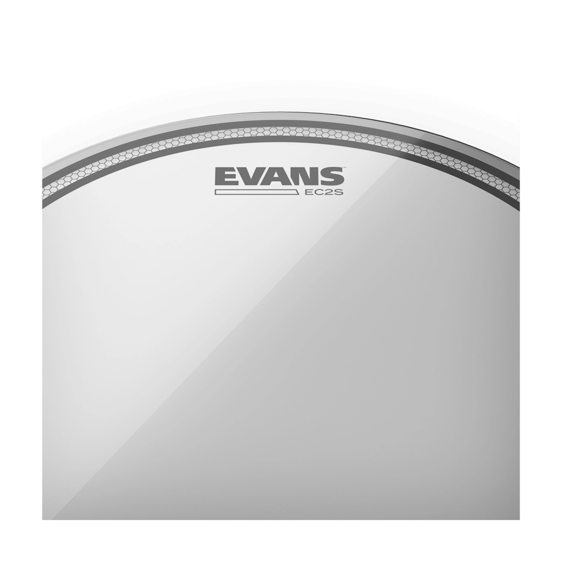 Evans EC2 SST Clear Drumhead 12 Inch - Premium Drum Skin for Snare and Toms - Perfect for Rock, Pop, and Studio Recording