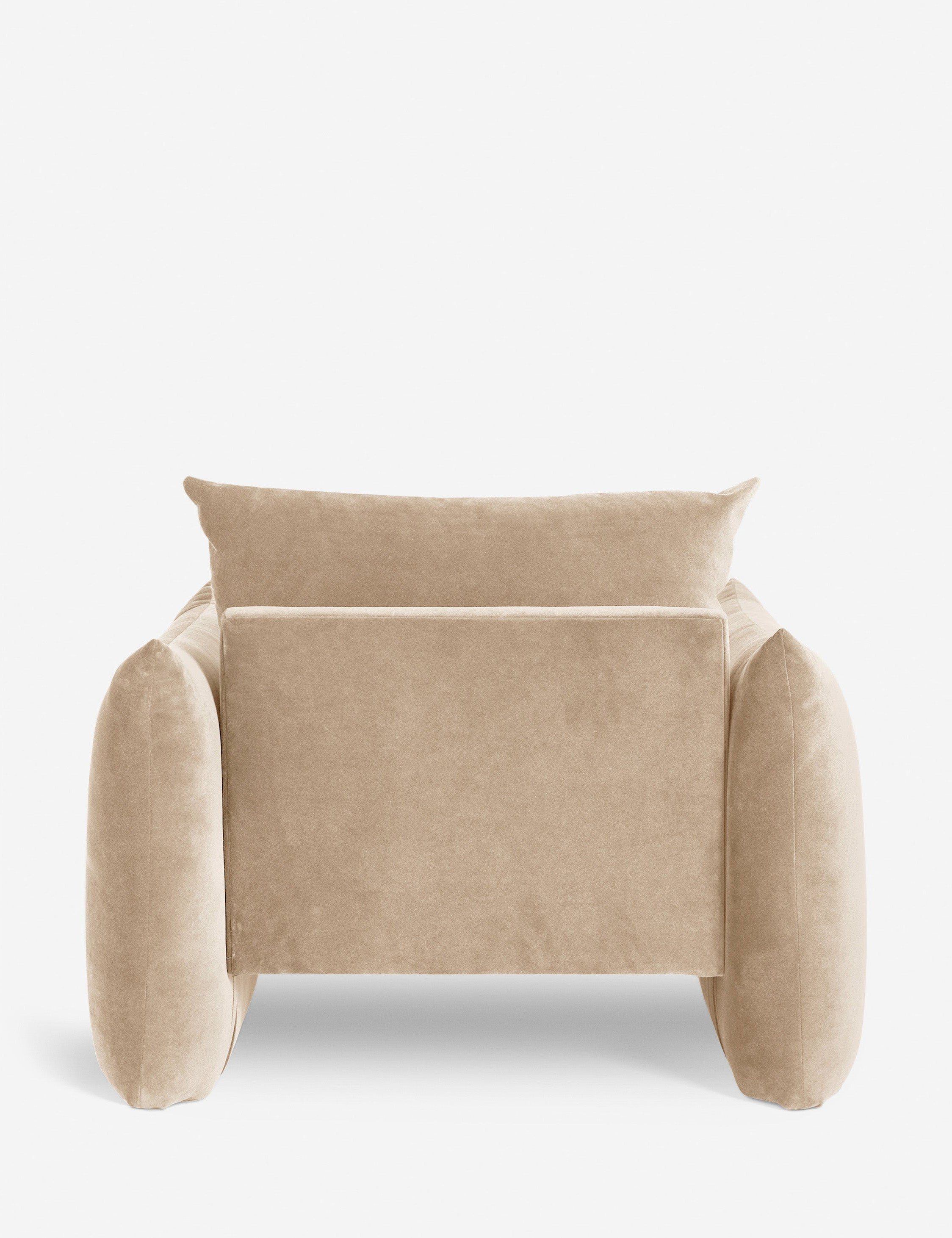 Stylish Banks Accent Chair - Modern Upholstered Lounge Chair for Living Room, Bedroom & Office - Comfortable Reading Chair with Sturdy Wooden Legs