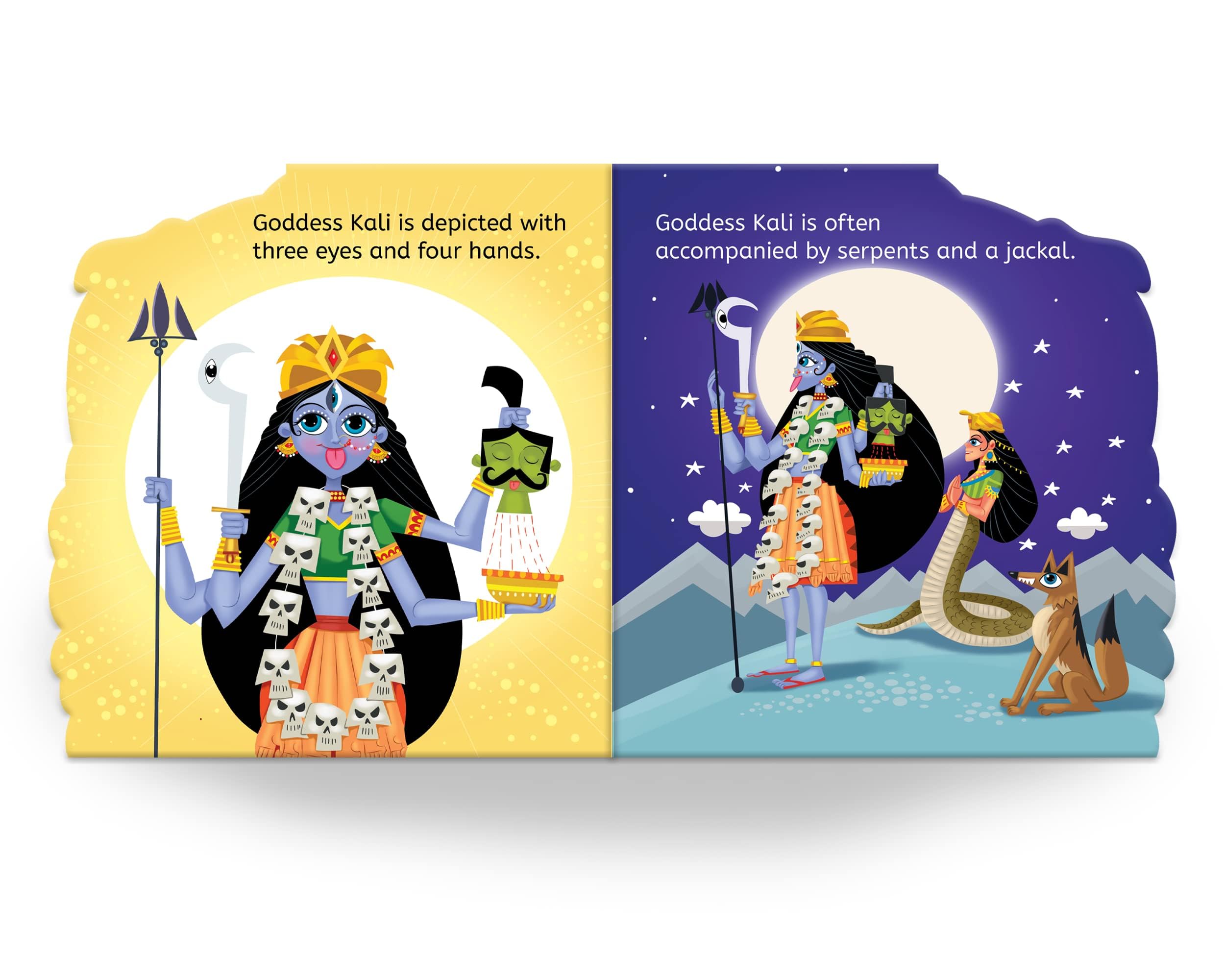 My First Shaped Board Book: Kali - Hindu Mythology for Kids | Perfect for Bedtime Stories & Early Learning