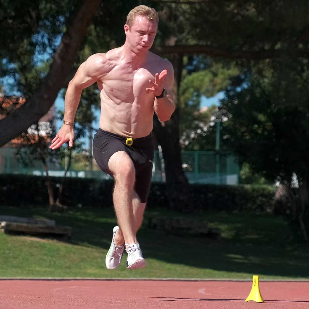 Freelap Tx Junior Pro Wireless Timing Transmitter for Track & Field, Swimming, and Sports Training - Accurate Lap Timing System for Coaches and Athletes