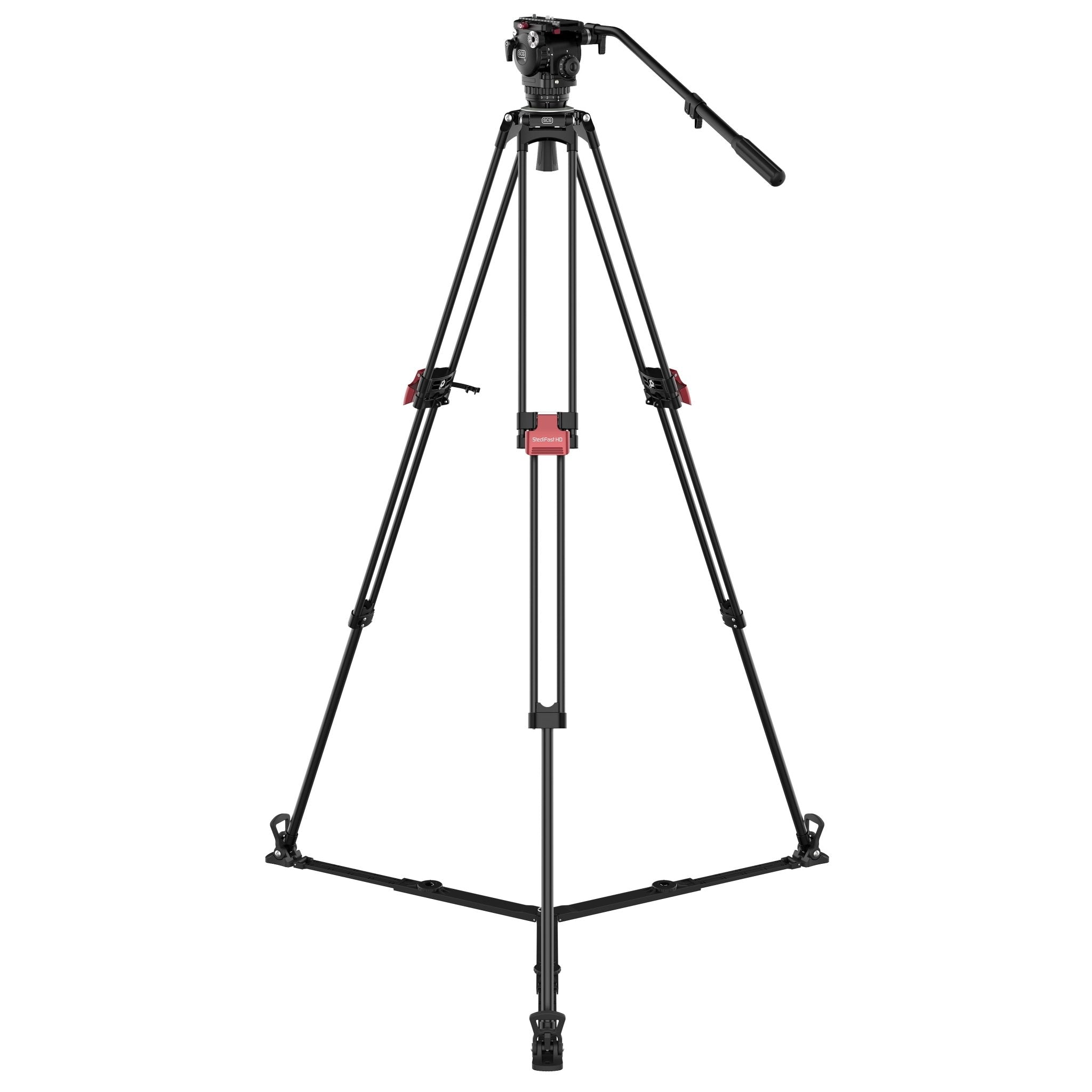 SCG T8 StediFast HD Tripod System - Professional Camera Tripod with Quick Release Plate for DSLR, Mirrorless, Video Cameras - Perfect for Photography, Videography, Travel & Outdoor Shooting
