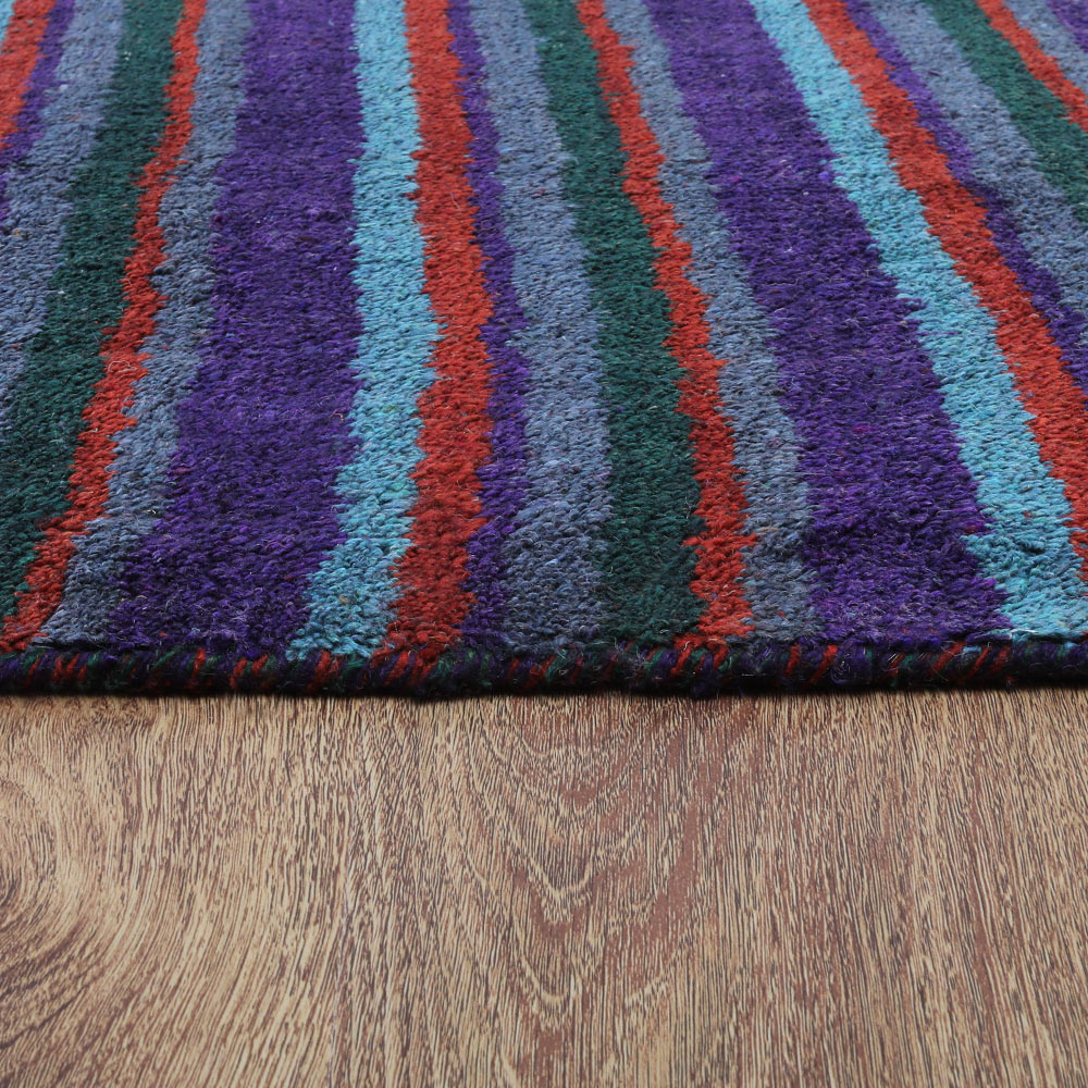 Luxury Hand-Knotted Wool Rug - Soft & Durable for Living Room, Bedroom & Office Decor - Premium Home Accent