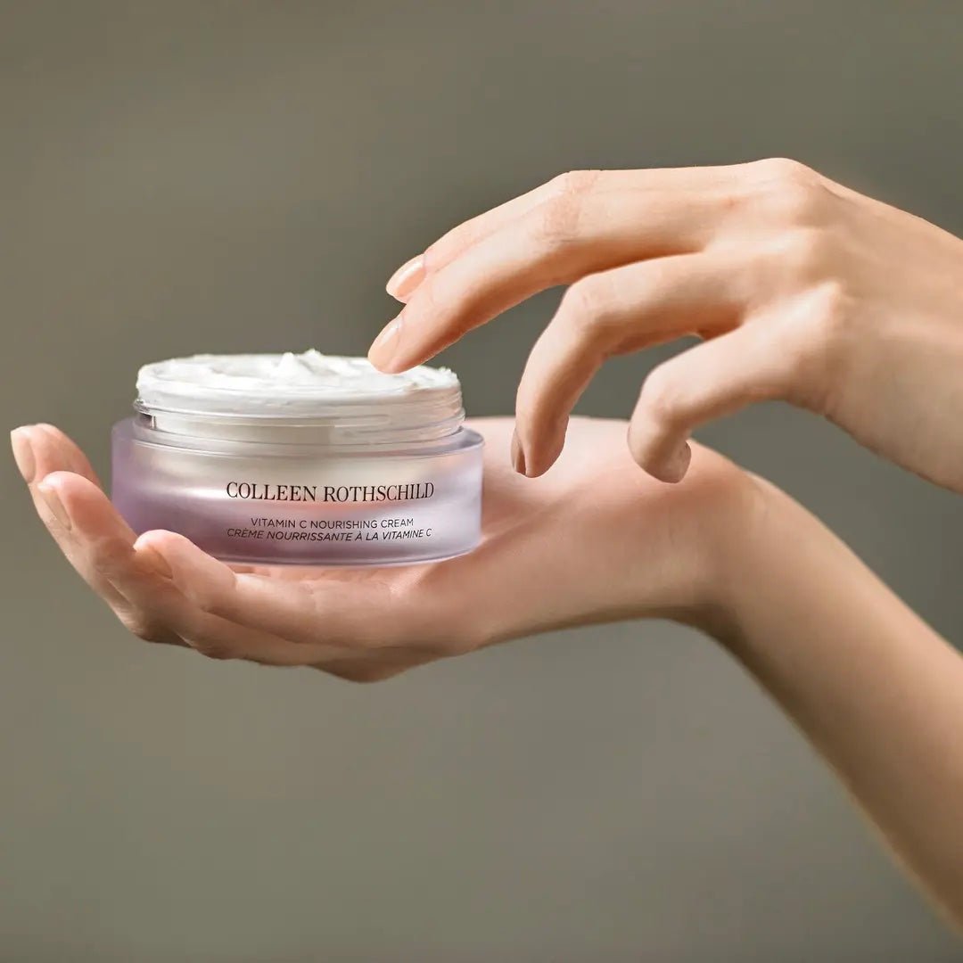 Vitamin C Brightening & Hydrating Face Cream for Glowing Skin - Day & Night Moisturizer for Dry & Dull Skin | Anti-Aging & Dark Spot Treatment