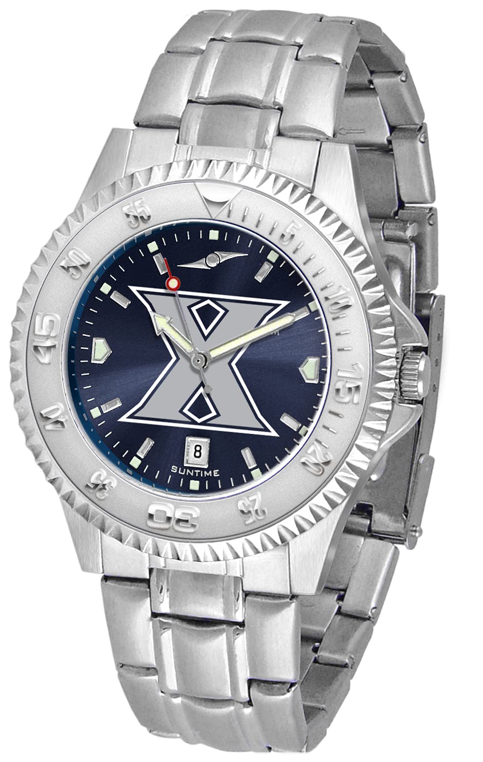 Sun Time Xavier Musketeers Men's Steel Watch with Anochrome Dial - Durable Analog Wristwatch for Sports, Casual Wear & Outdoor Activities