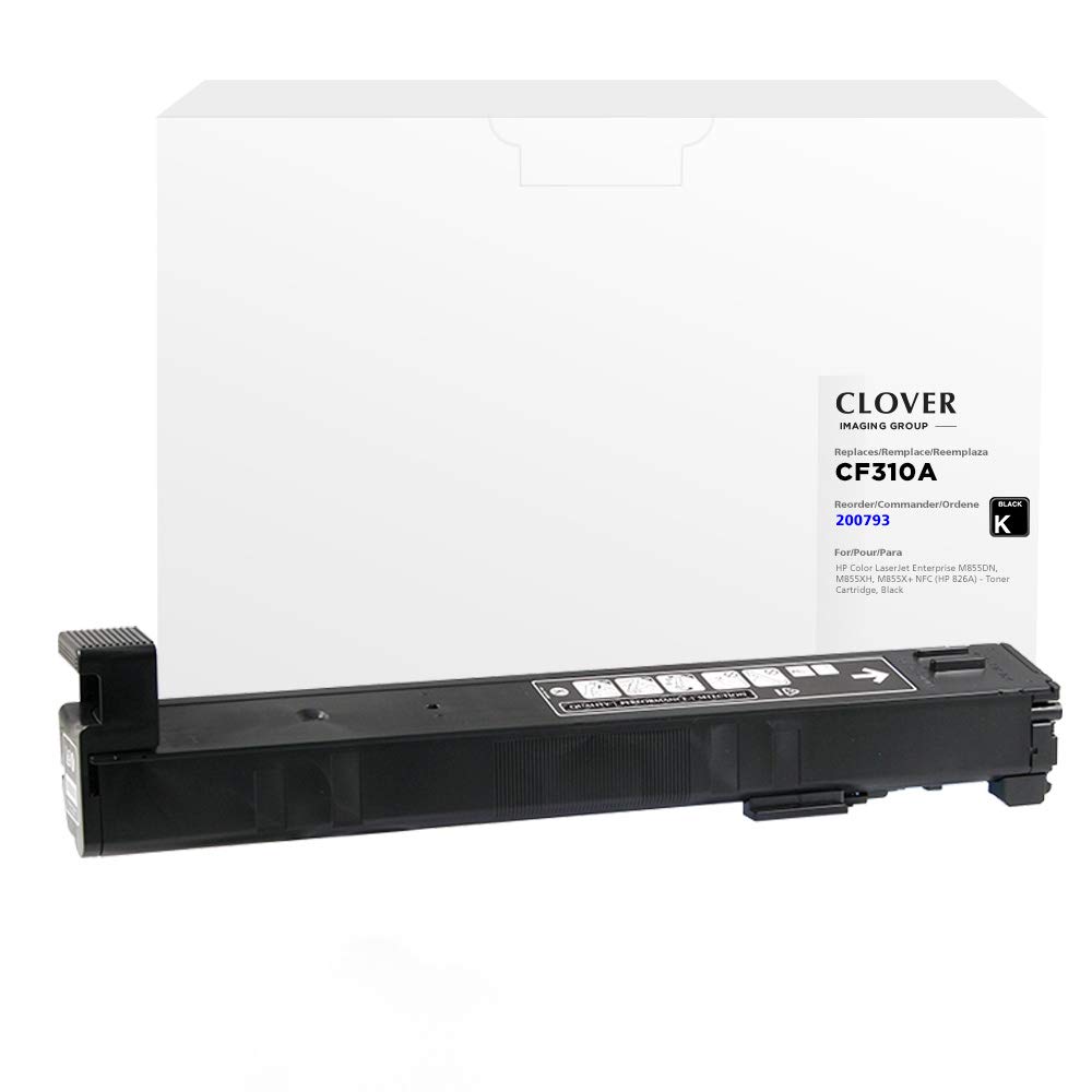 High-Quality Clover Remanufactured Toner Cartridge Replacement for HP CF310A (HP 826A) | Black | Compatible with HP LaserJet Pro M404n, M404dw Printers | Perfect for Home & Office Printing