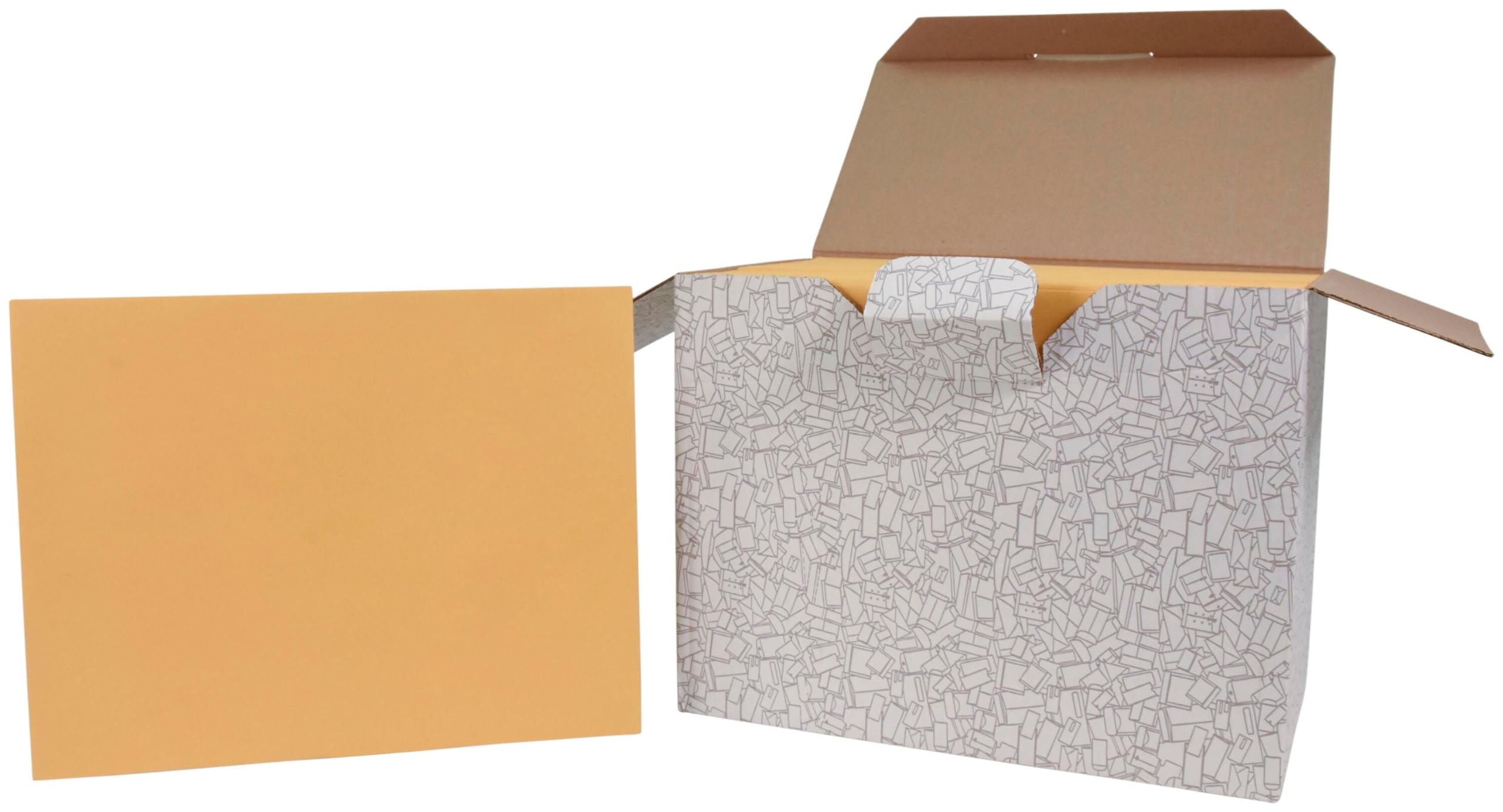 School Smart No Clasp Gummed Flap Envelopes 10x13 Inches - 250 Pack Kraft Brown Mailing Envelopes for Business, Office, School & Mailing Documents