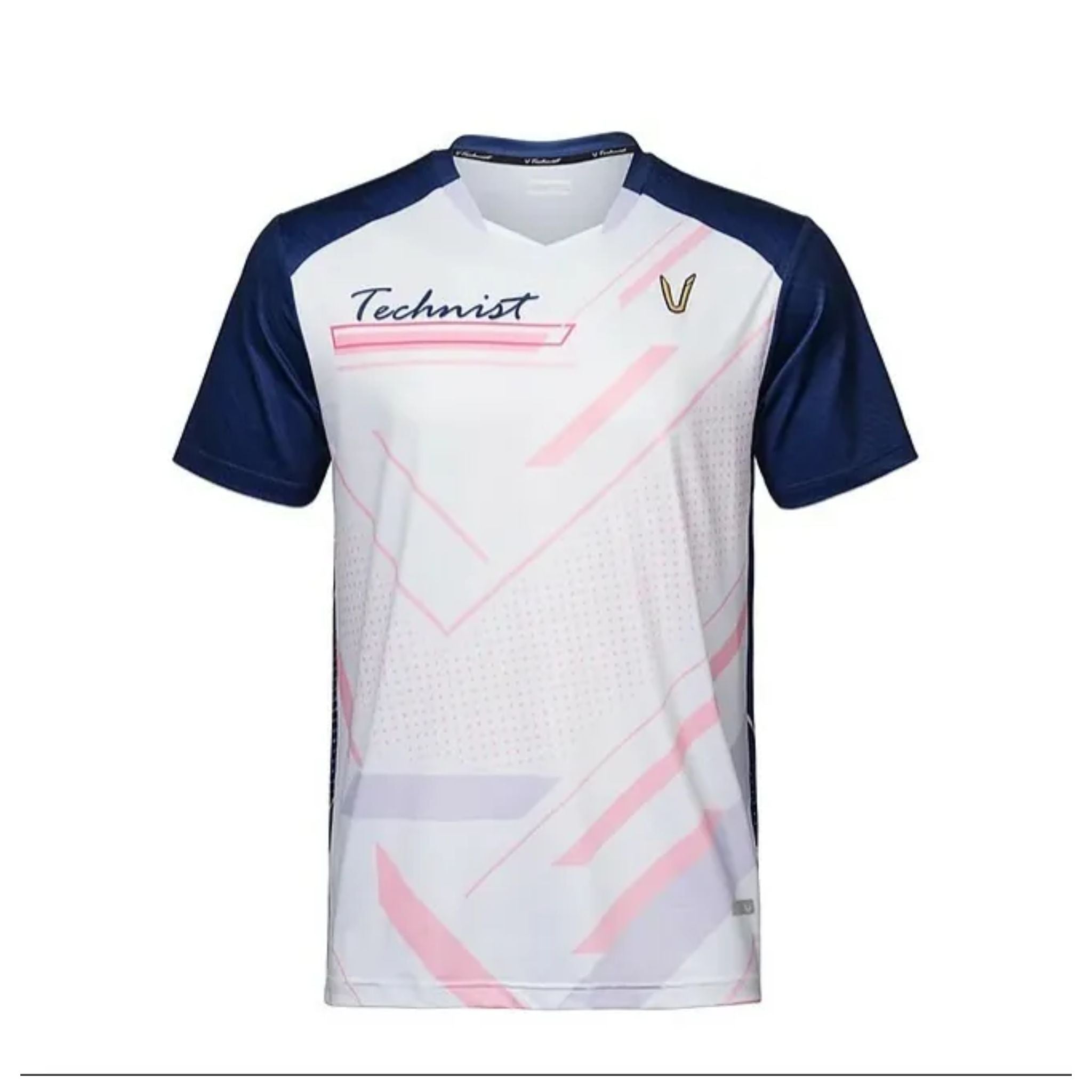 Technist 23TT 86A74 Men's Gaming T-Shirt - Breathable Cotton Comfort Fit Blue Video Game Shirt for Casual Wear & Esports Tournaments