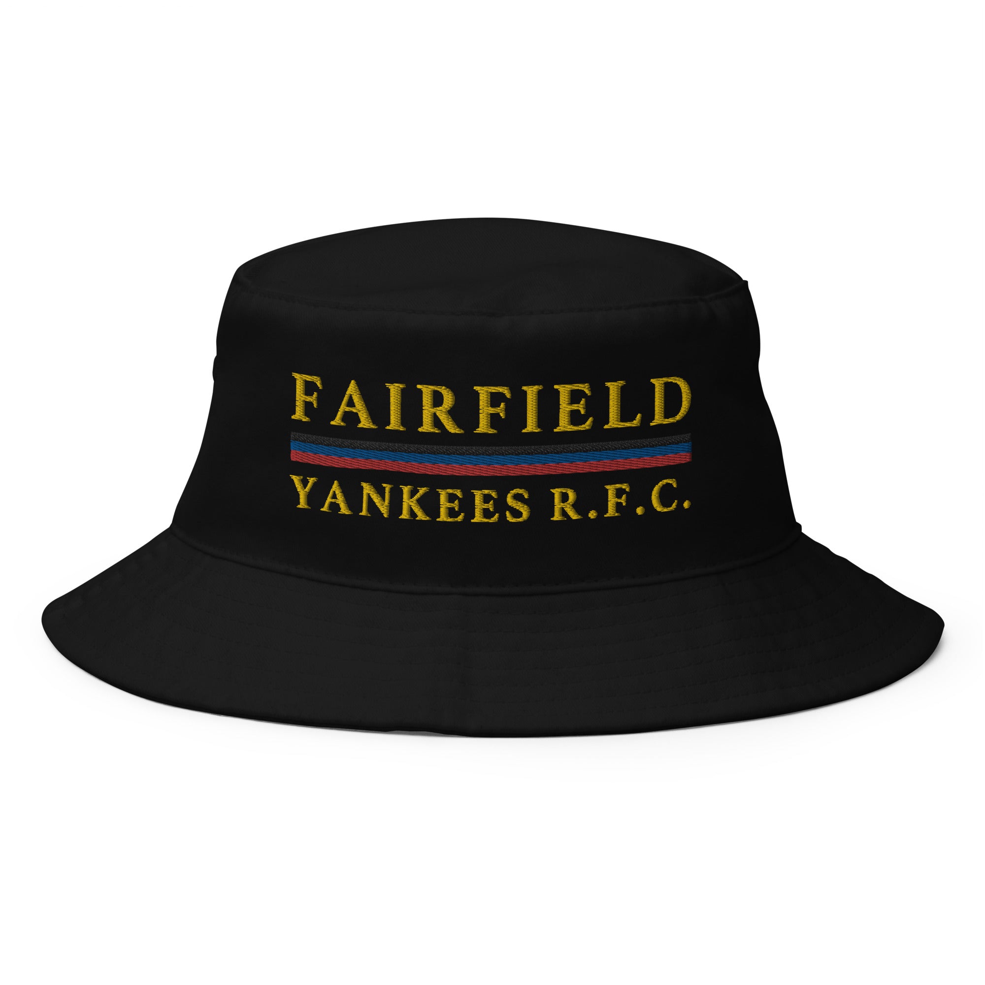 Fairfield Yankees RFC Bucket Hat - Adjustable Cotton Baseball Cap for Men & Women - Perfect for Outdoor Sports, Beach, Fishing & Summer Fashion