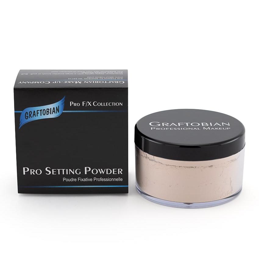 Graftobian Pro Setting Powder - Translucent Loose Powder for Makeup Finishing & Oil Control | Perfect for Professional Makeup Artists & Everyday Use