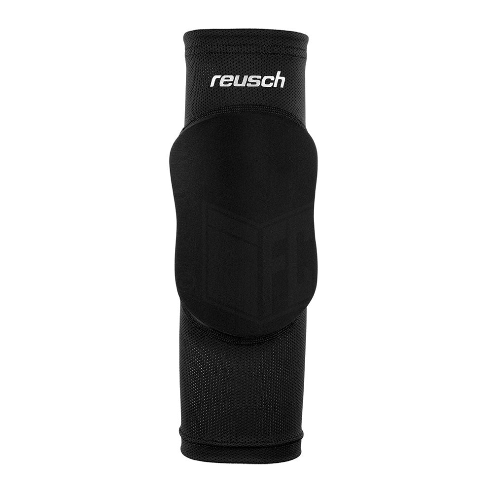 Reusch Knee Protector Sleeve - Black - Breathable Support for Running, Basketball & Volleyball - Ideal for Athletes & Active Lifestyles