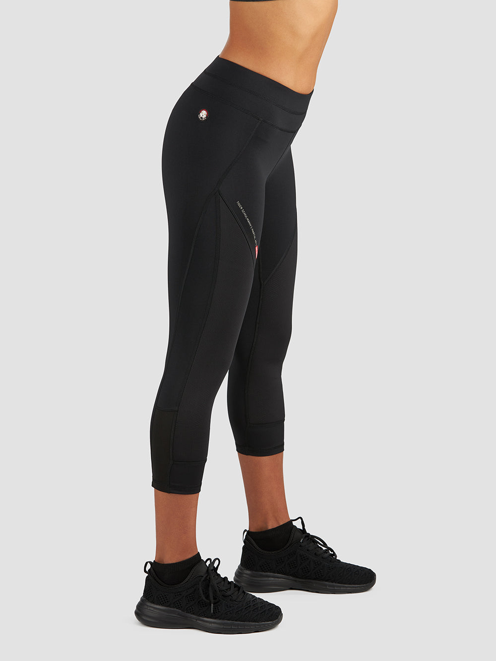 Women's Gladiator Capri Leggings - High Waist Yoga Pants for Workout & Running | Perfect for Gym, Lounge & Summer Outdoor Activities