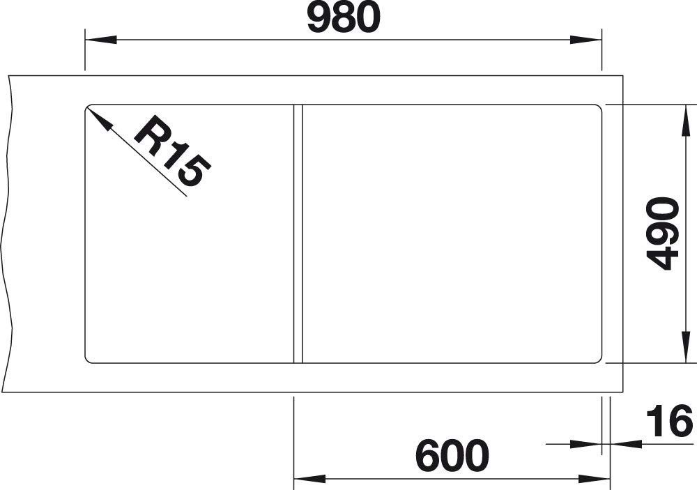 BLANCO 524081 Steamer Plus Zenar XL 6 S Silgranit PuraDur Steam Cooker with Drain Control & Glass Chopping Board - Right-Hand Basin Undermount Sink, 60cm - Perfect for Modern Kitchens, Cooking, and Food Preparation