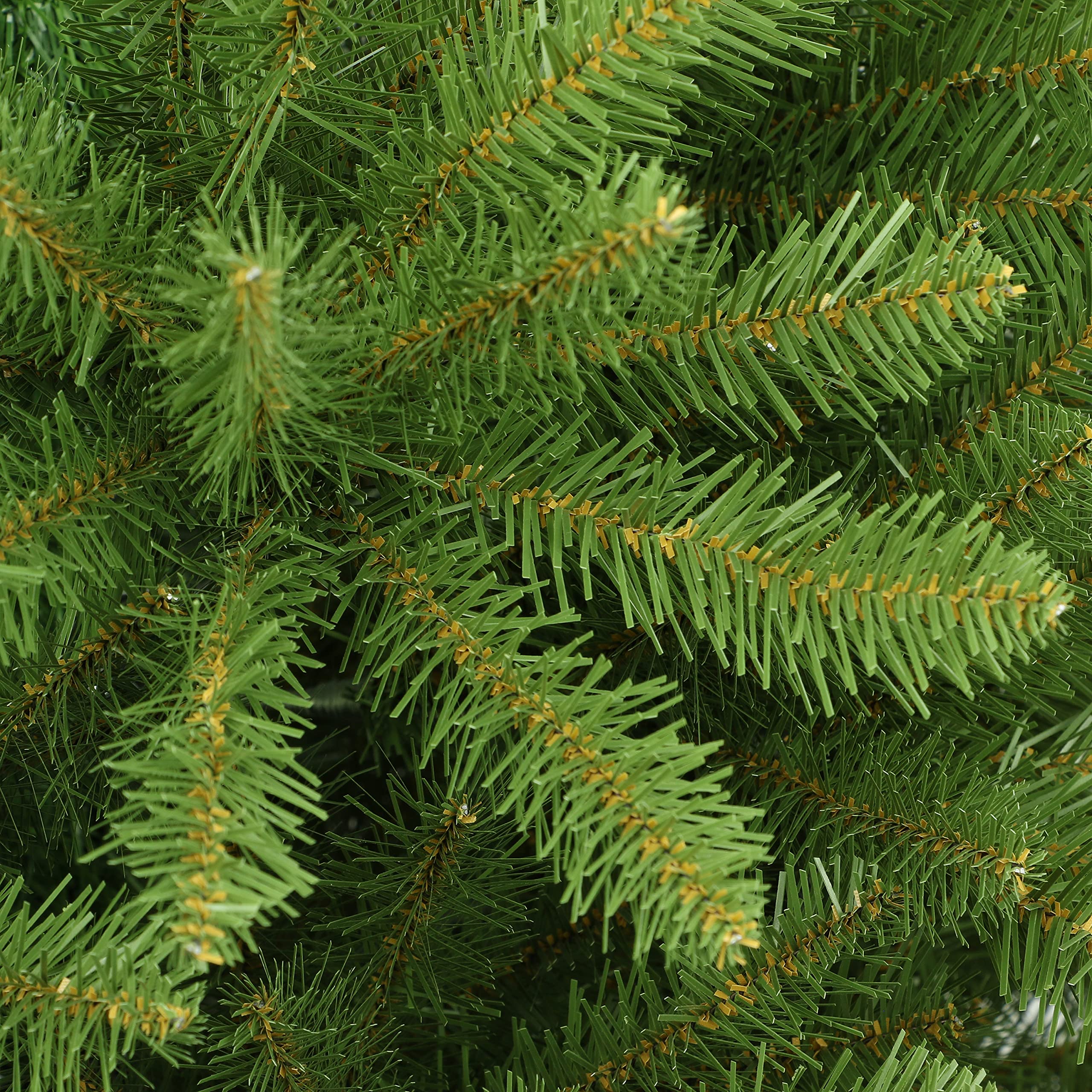 Puleo International 6.5ft Pre-Lit Pencil Fraser Fir Artificial Christmas Tree with Stand - Green Holiday Decor for Small Spaces (FFPT-65) | Perfect for Apartments, Offices & Cozy Home Decor