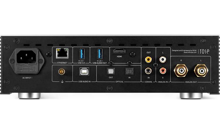 HiFi ROSE RS250 High-End Wireless Audio Streamer - Premium Network Music Player for Home Theater & Audiophile Systems - Perfect for Streaming Spotify, Tidal & Hi-Res Audio