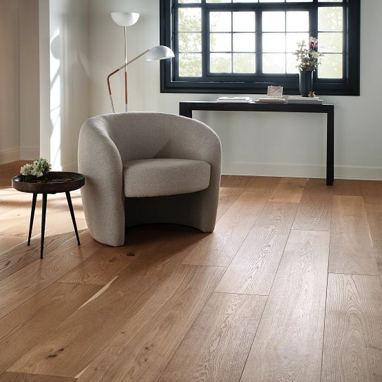 Anderson Tuftex Grand Estate 10mm Thick Luxury Vinyl Plank Flooring - Richhill Castle Oak Wood Look - Waterproof & Durable for Living Room, Bedroom & Kitchen