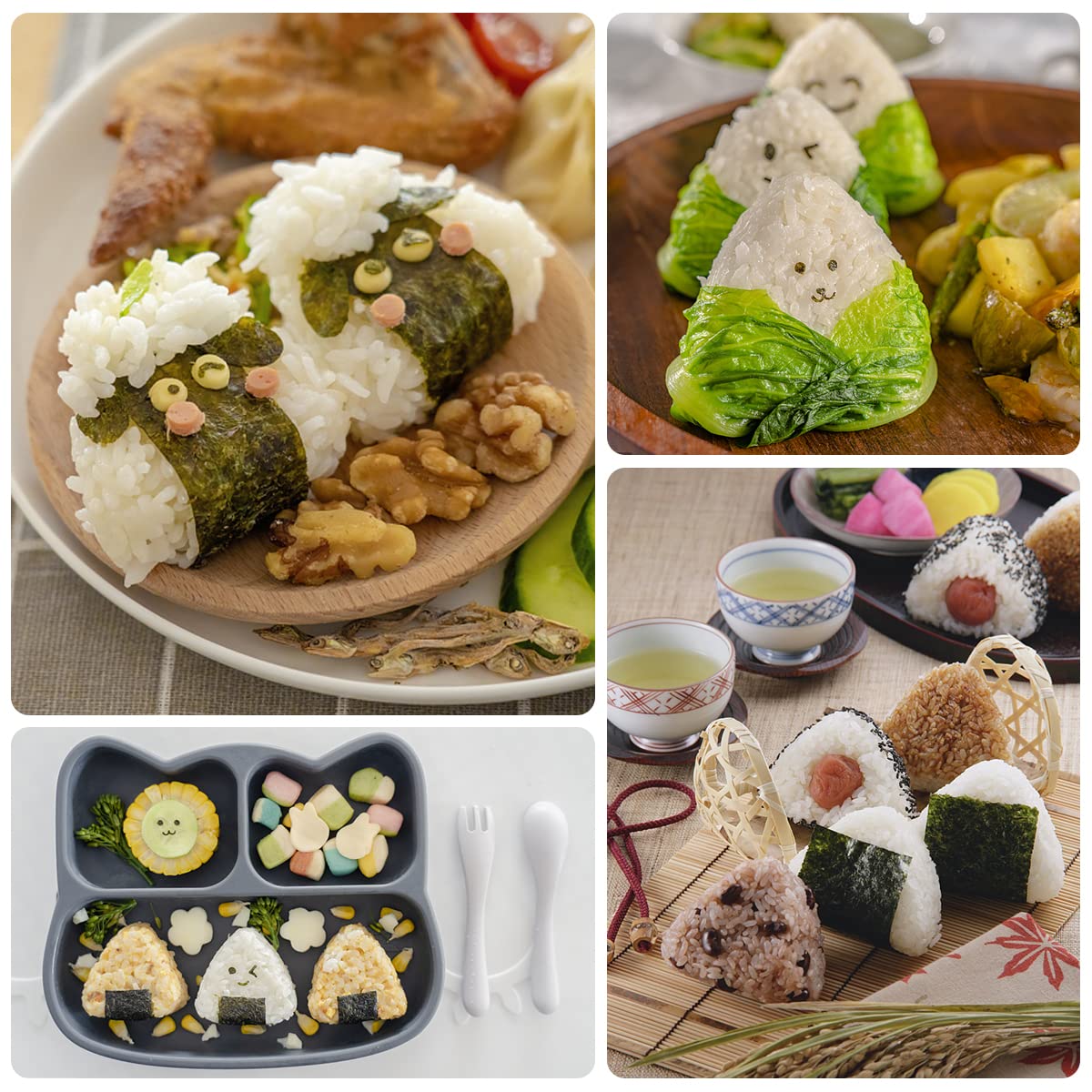 Premium Stainless Steel Onigiri Mold - Triangle Rice Ball Sushi Maker for Bento, Spam Musubi & DIY | Perfect for Kids Lunch Boxes, Home Cooking & Japanese Cuisine Lovers