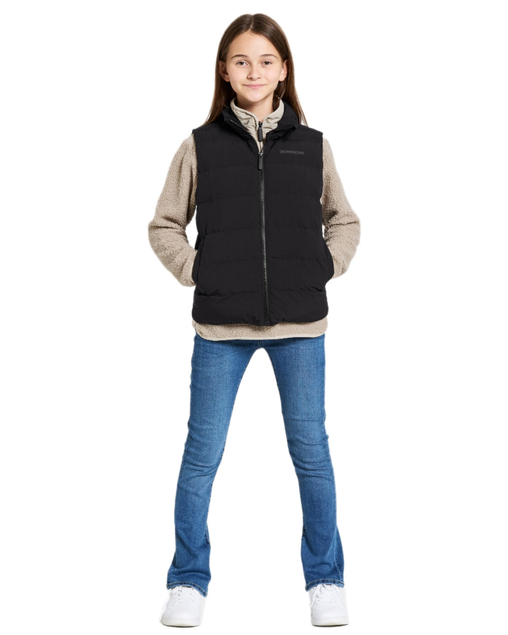 Didriksons Kids' Kilo Vest - Waterproof & Windproof Winter Puffer Jacket for Boys & Girls - Perfect for Outdoor Play, Skiing & Cold Weather Activities
