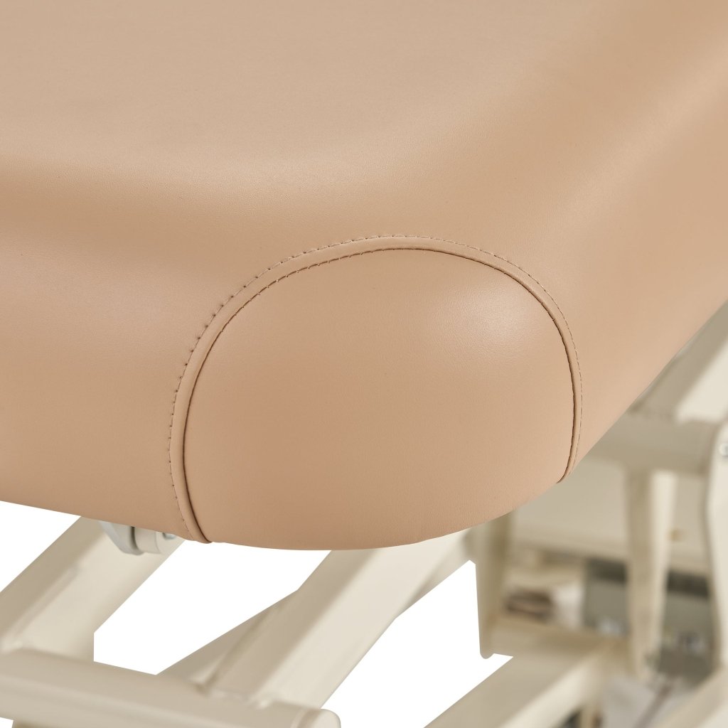 Premium Camino Deluxe Massage Table ECD 8100 - Professional Portable Spa Table with Adjustable Height, Beige | Perfect for Massage Therapists, Home Spa, and Physical Therapy Clinics