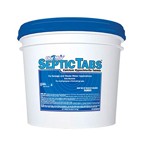 Clor Mor Tablet Chlorinating Sanitizer 25 lb - Pool & Spa Water Treatment, Hot Tub Maintenance, Swimming Pool Cleaning