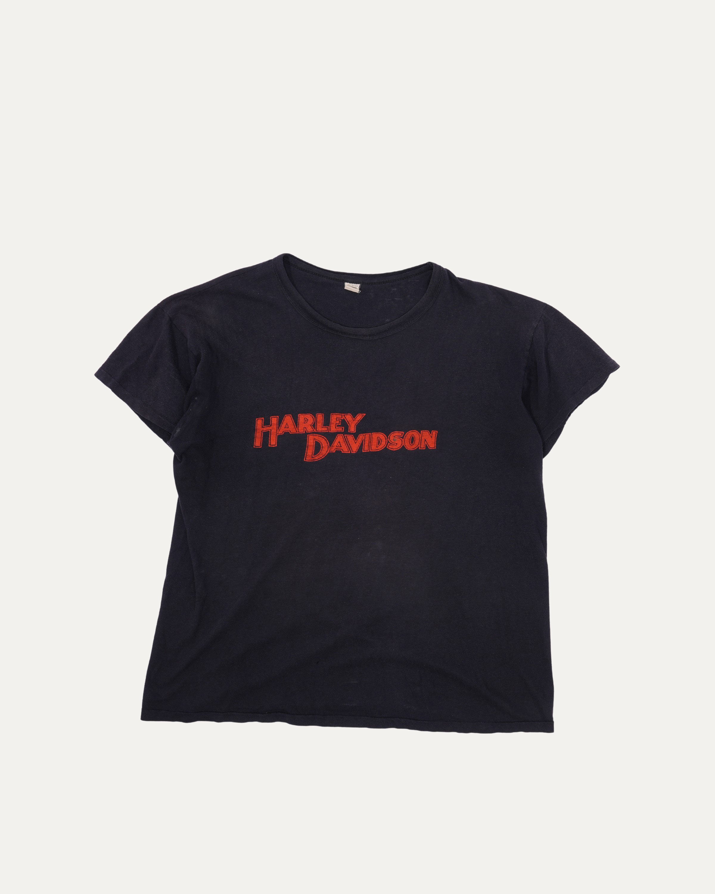 Vintage 70's Harley Davidson Maryland Hop's Harley Salvage T-Shirt - Retro Motorcycle Tee for Bikers & Collectors - Perfect for Riding, Events & Casual Wear