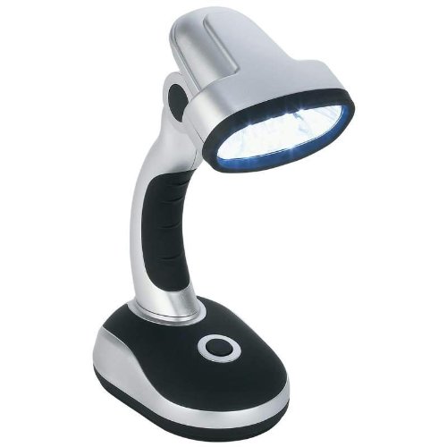 12-Bulb LED Desk Lamp with Adjustable Brightness - Energy Efficient Task Light for Office, Study, and Reading - Perfect for Home & Workspace