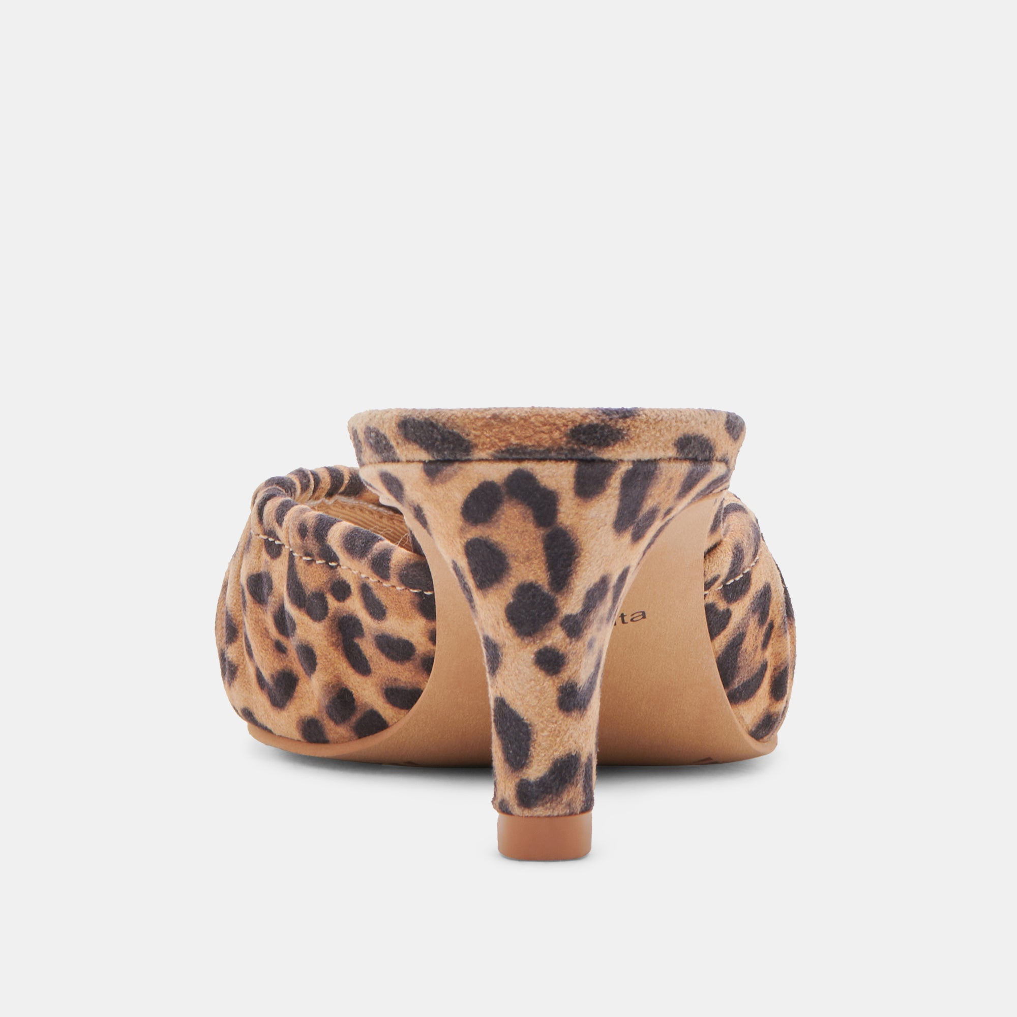 KAIRI Women's Mid Heel Leopard Print Suede Pumps - Perfect for Office, Party & Evening Wear