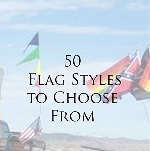 New Army Star Replacement Safety Flag for ATV or Bicycle - High Visibility Off-Road & Cycling Accessory for Outdoor Adventures