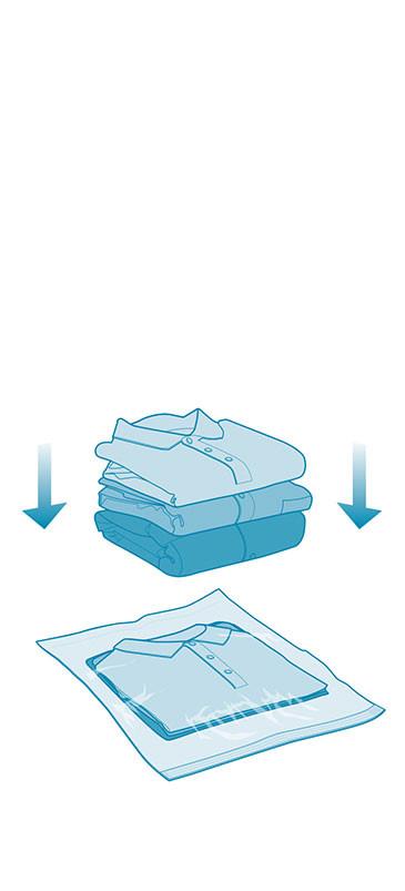 Space Saving Packing Bags for Travel & Storage - Austin House Vacuum Compression Bags for Clothes, Blankets & Bedding | Perfect for Moving, Camping & Seasonal Organization