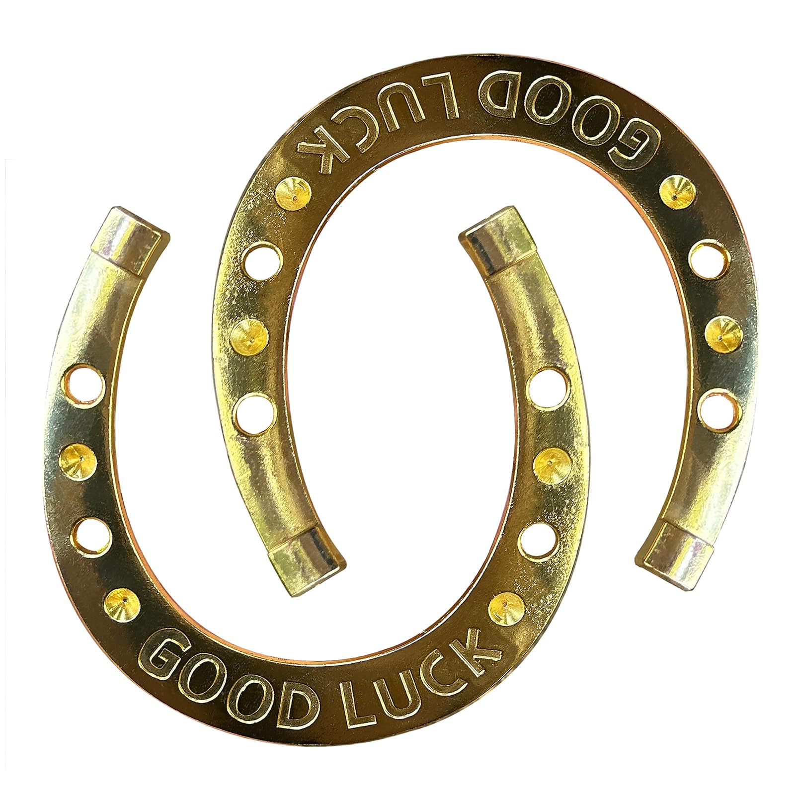 2-Piece HDFSP Horseshoe Wall Decor & Table Centerpiece - Rustic Medium-Sized Lucky Horseshoe for Wedding, Birthday Party, Home & Farmhouse Decor | Perfect for DIY Crafts, Gifts & Western-Themed Events