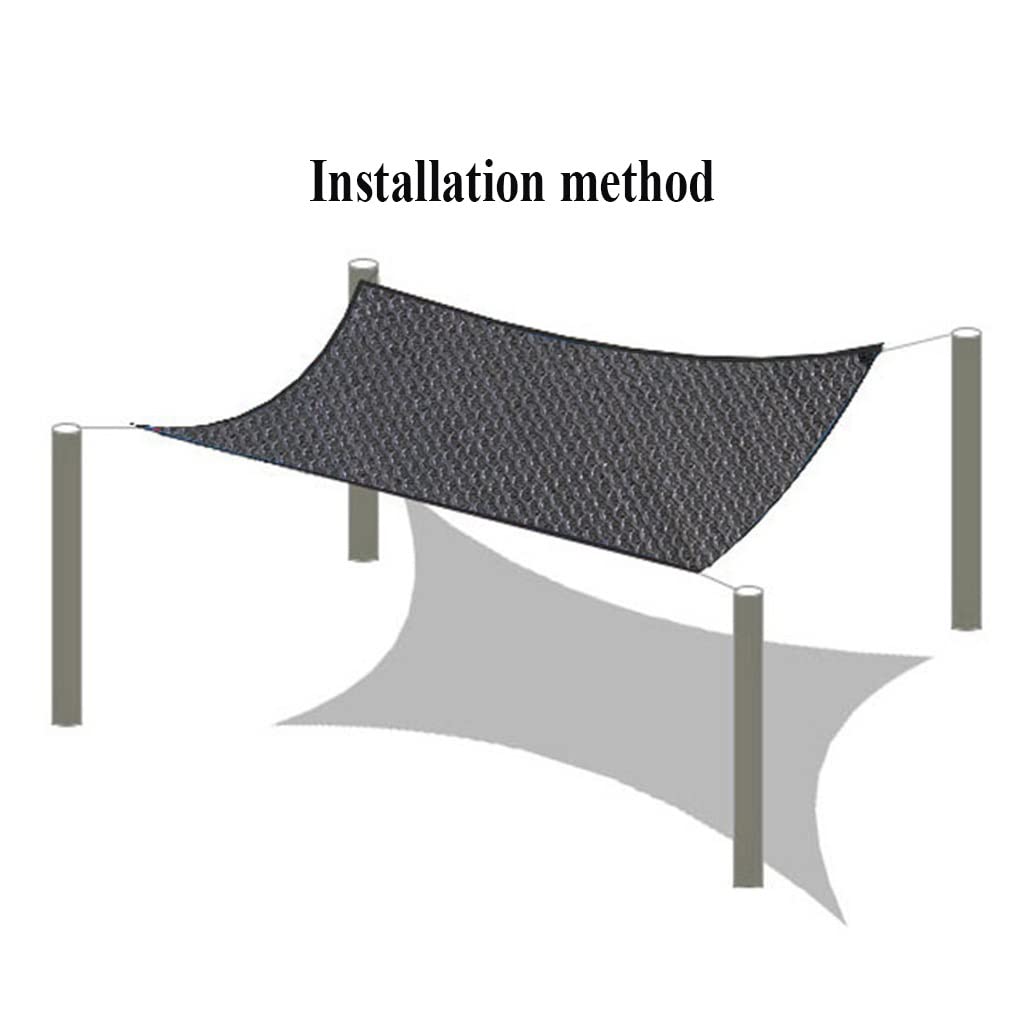 Premium 90% Shade Cloth Net - 3m x 4m UV Protection Sunscreen for Outdoor Garden, Greenhouse, Plant Cover & Car Shade - Durable Sunblock Mesh for Patio, Poolside, and Backyard Use