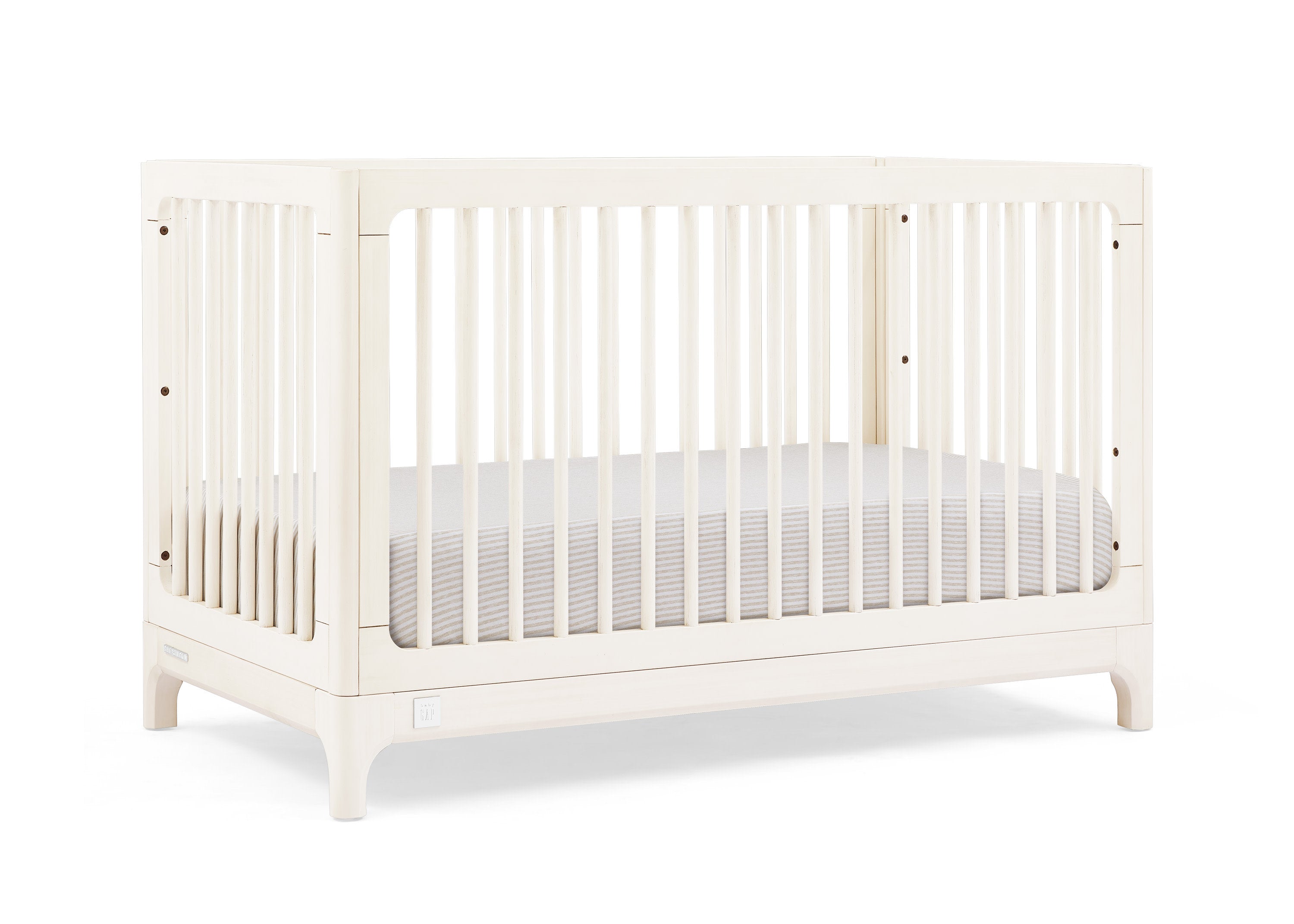 BabyGap Wren 4-in-1 Convertible Crib - Nursery Furniture for Newborn to Toddler | Safe & Stylish Baby Bed for Nursery, Bedroom & Daycare