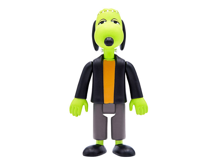 Peanuts ReAction Franken Snoopy Action Figure - Collectible Snoopy Halloween Toy for Fans & Decor