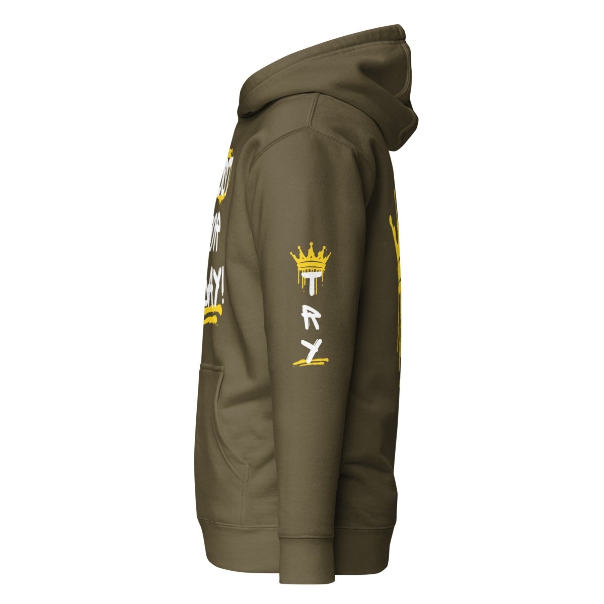 Urban Reign Premium Hoodie 'Just for Today' & Crown Series - Stylish Comfort for Streetwear, Casual Outfits & Everyday Wear