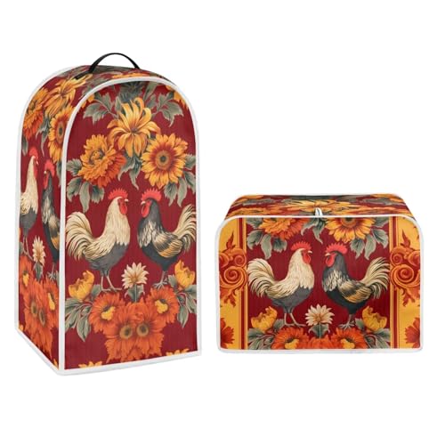 Rooster Sunflower Pattern