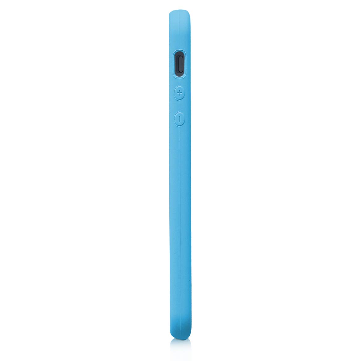 kwmobile Soft TPU Silicone Phone Case for Apple iPhone SE (1st Gen 2016) / iPhone 5 / iPhone 5S - Light Blue Protective Cover - Perfect for Everyday Use, Work & Travel