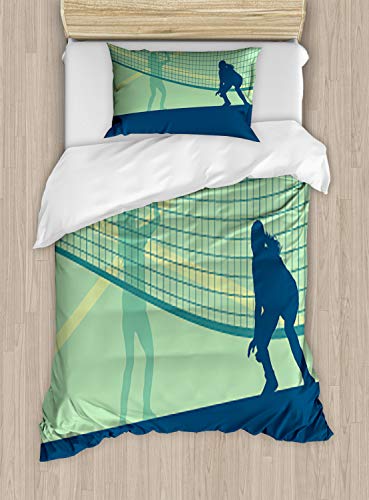 Night Blue Pale Green