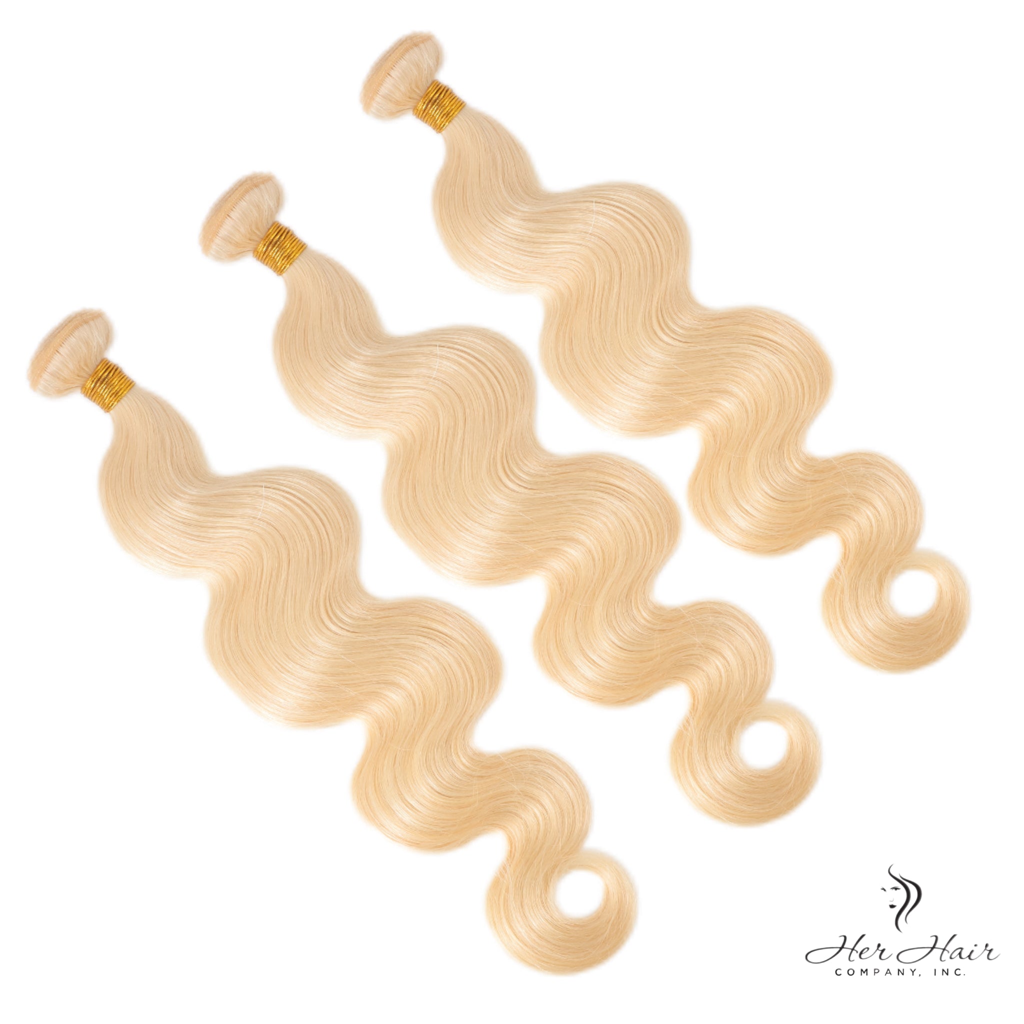 Brazilian 613 Blonde Hair Bundles - 3 Pack Virgin Remy Human Hair Extensions for Straight & Wavy Styles | Perfect for Daily Wear, Parties & Special Occasions