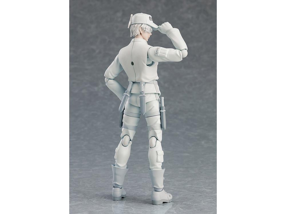 Figma #489 White Blood Cell (Neutrophil) from Cells at Work! Anime Figure - Perfect for Anime Fans, Collectors & Science Enthusiasts | Display, Gift & Cosplay Prop