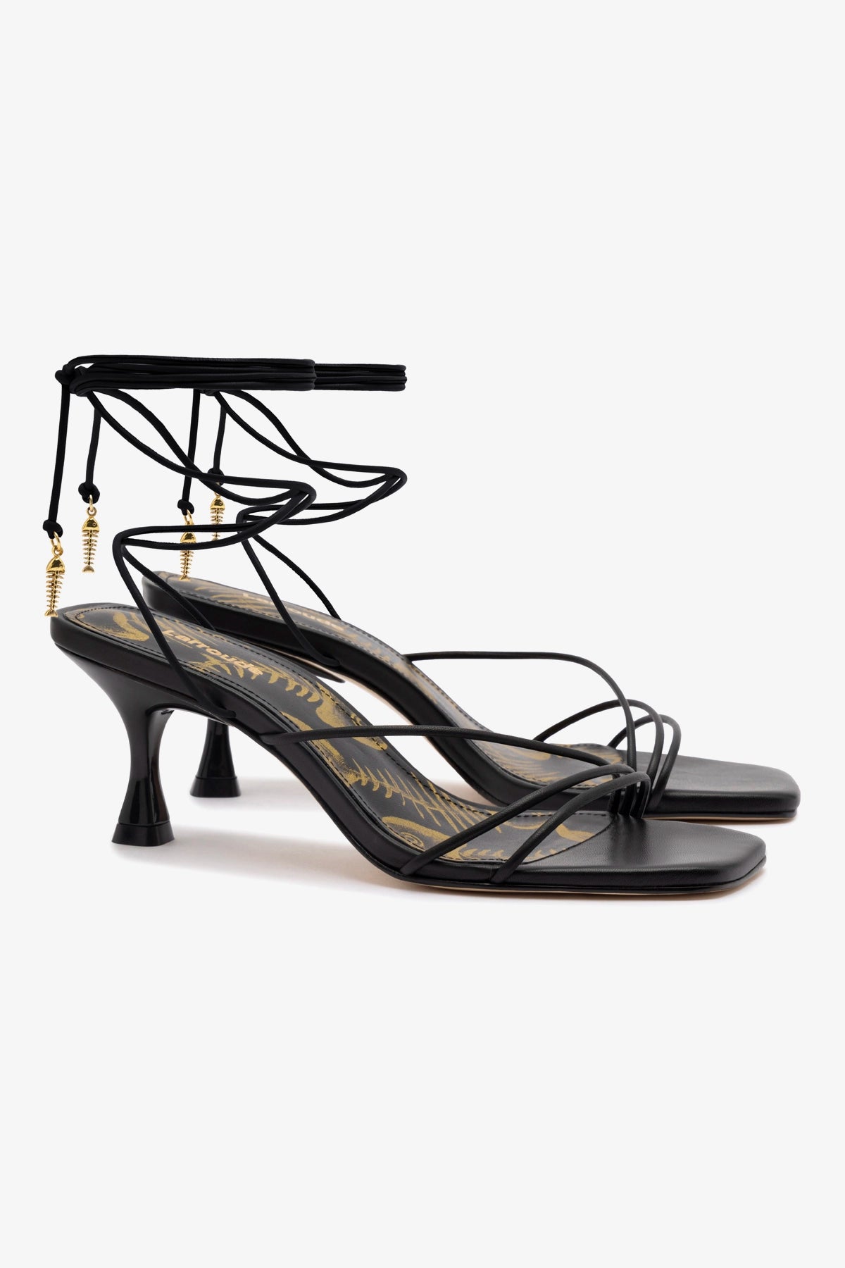 Nadia Black Leather Sandals for Women - Comfortable & Stylish Summer Walking Shoes - Perfect for Beach, Vacation, and Casual Outings